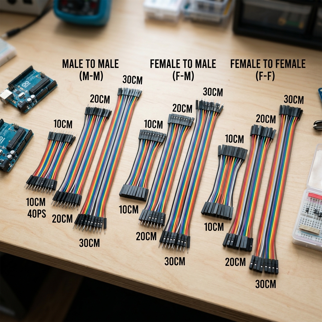 Dupont Line 10cm20CM30CM Male to Male+Female to Male + Female to Female Jumper Wire Dupont Cable for DIY KIT