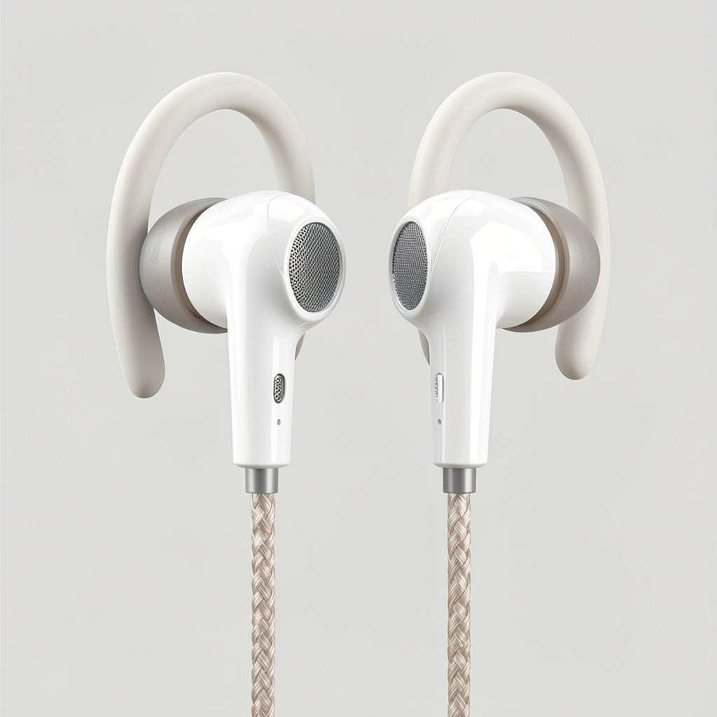 Ear Bluetooth Earphones with Dual Microphones